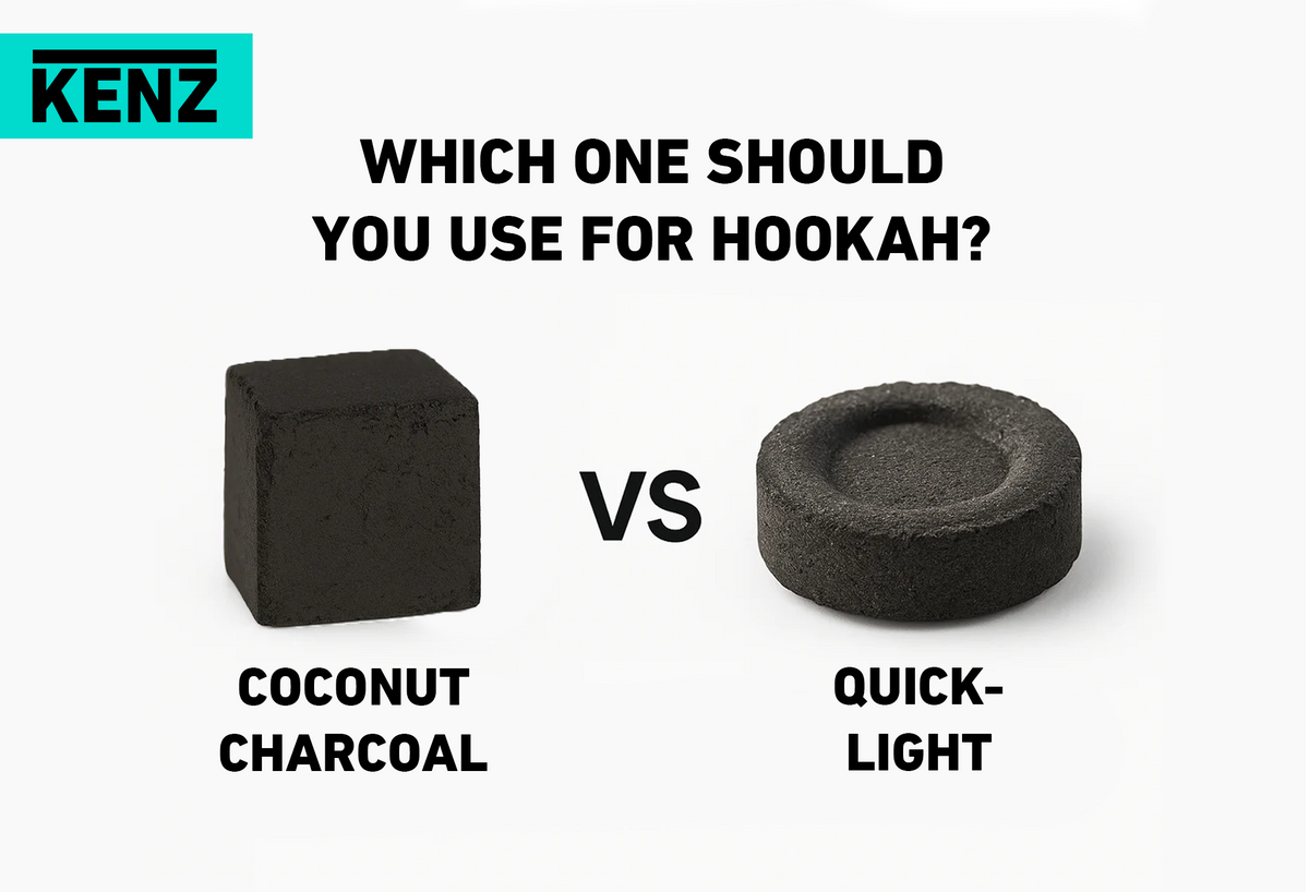 Coconut Charcoal vs Quick Light: Which One Should You Use for Hookah?